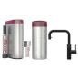 Preview: Quooker Flex Square | Reservoirs COMBI | CUBE & Filter | schwarz | sofort-Kochend-Wasserhahn